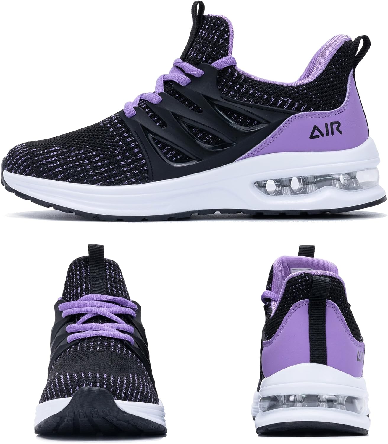 Womens Air Running Shoes Athletic Tennis Sneakers Gym Walking Jogging Outdoor Lightweight Slip-On Fashion Sneakers US 5.5-11